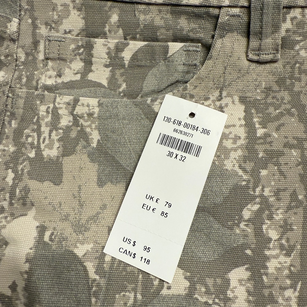 Abercrombie & Fitch Gray Patterned Baggy Pants